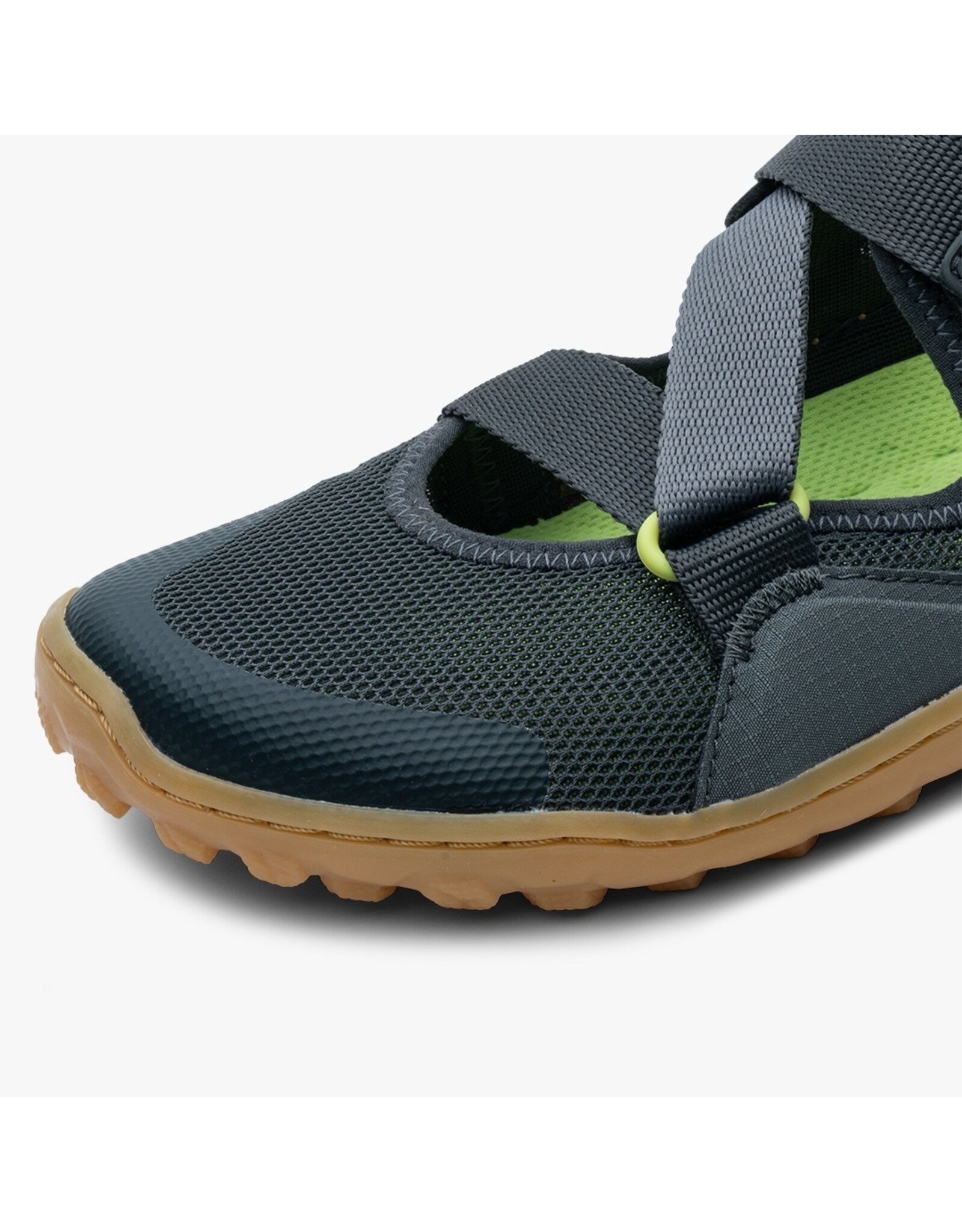 VIVO BAREFOOT WOMEN'S TRACKER SANDAL-CHARCOAL/GUM