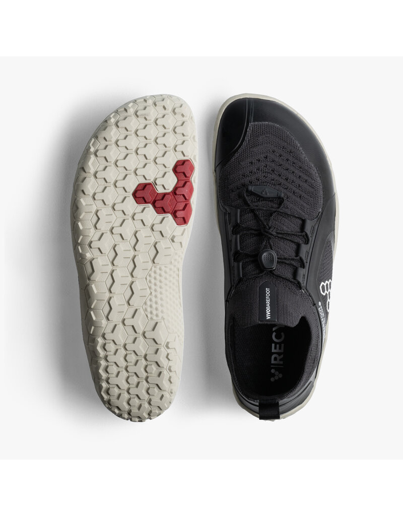 VIVO BAREFOOT MEN'S PRIMUS TRAIL KNIT FG-OBSIDIAN
