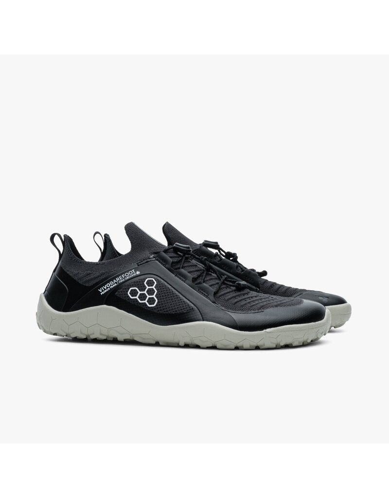VIVO BAREFOOT MEN'S PRIMUS TRAIL KNIT FG-OBSIDIAN