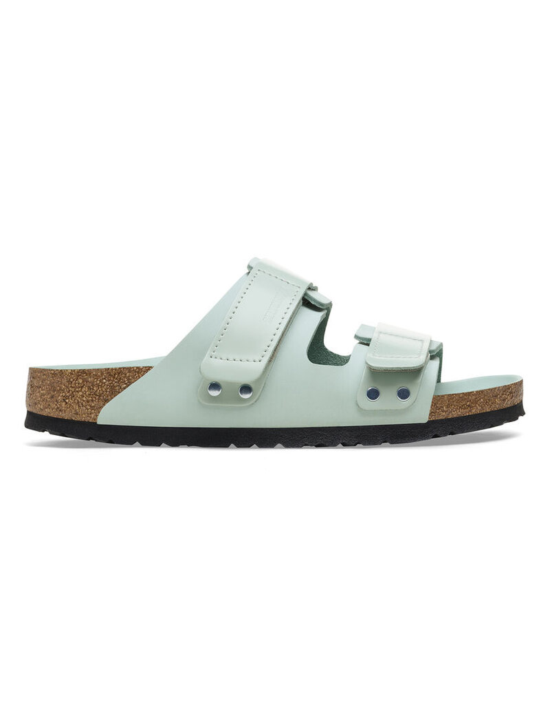 BIRKENSTOCK UJI HEX HIGH SHINE NUBUCK LEATHER-SURF GREEN