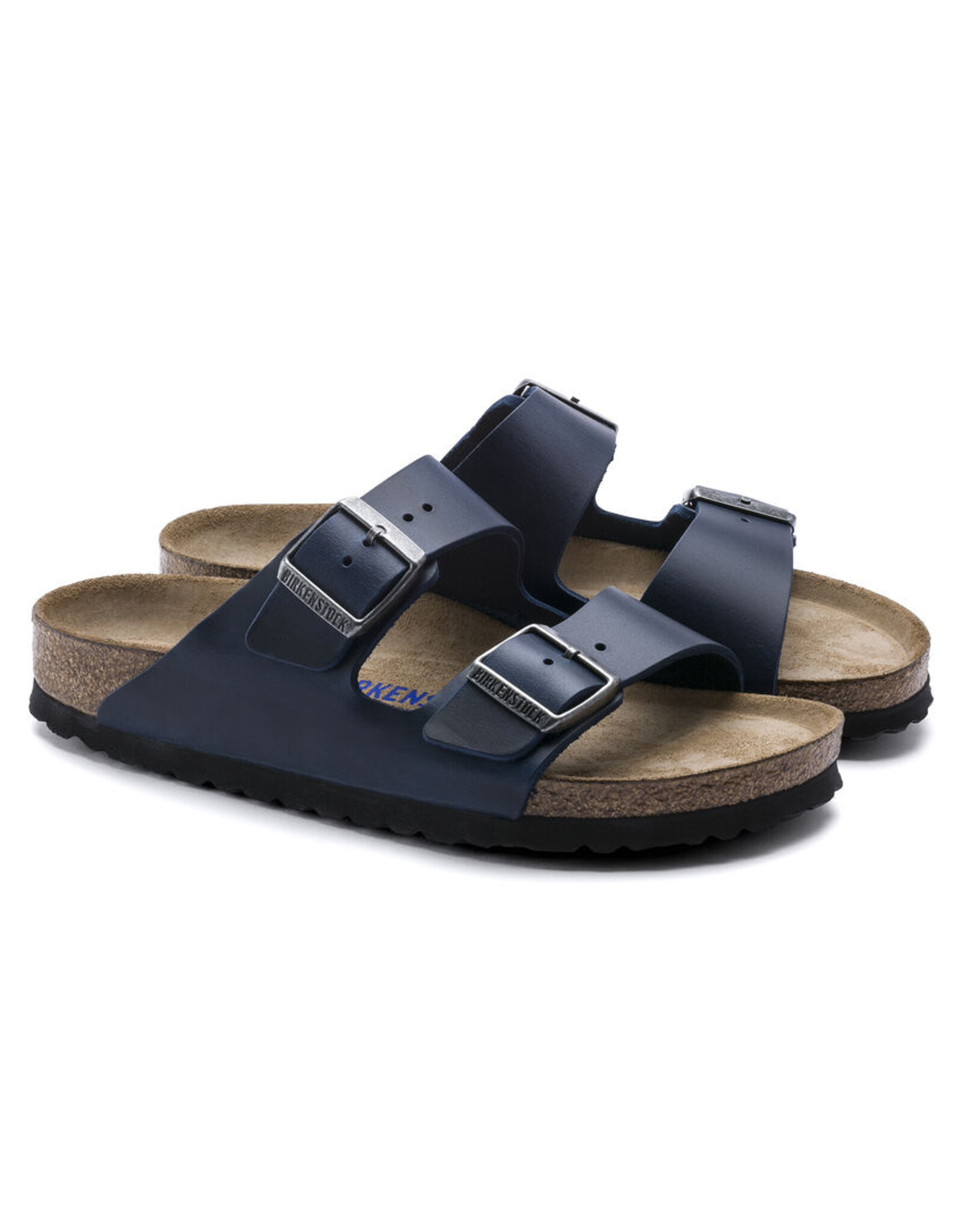 BIRKENSTOCK ARIZONA SOFT FOOTBED NAVY OILED