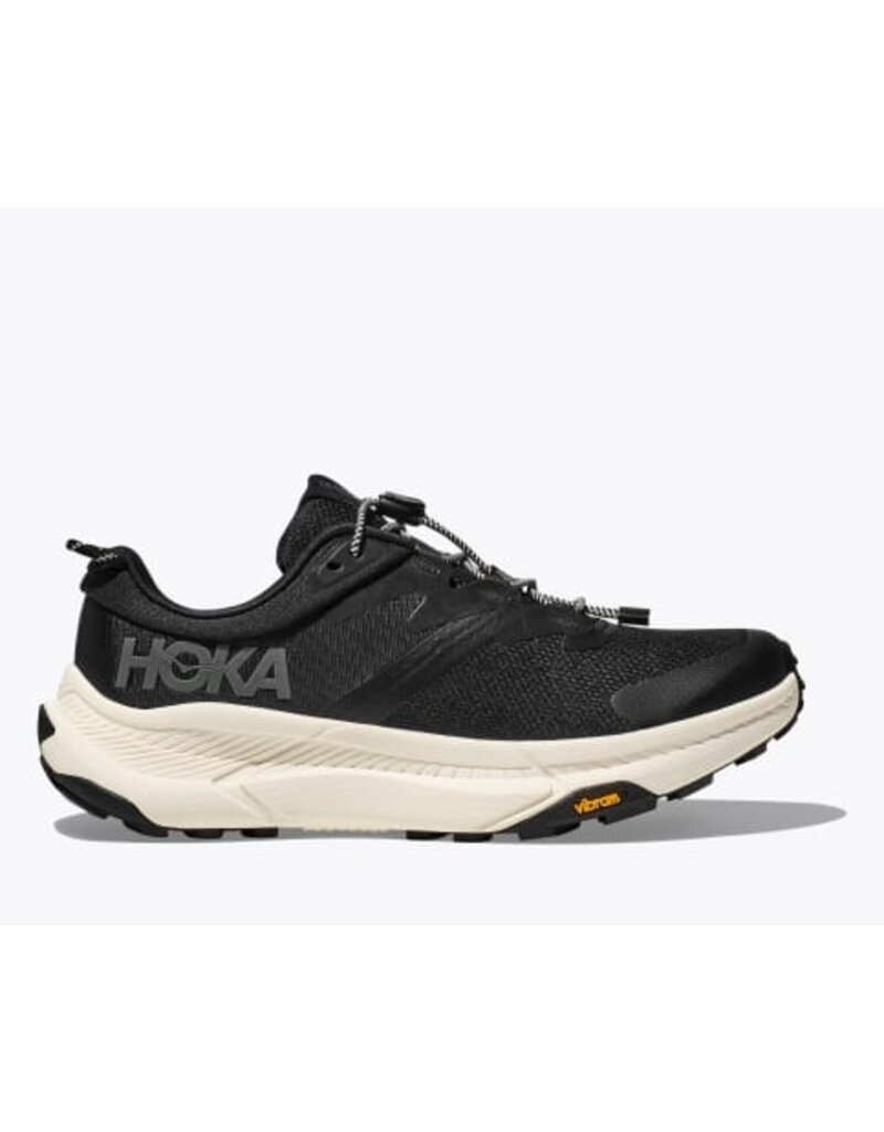 HOKA ONE ONE MEN'S TRANSPORT-BLACK/ALABASTER