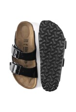 BIRKENSTOCK ARIZONA BIRKO-FLOR-PATENT BLACK