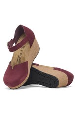 BIRKENSTOCK MARY NUBUCK-ZINFANDEL