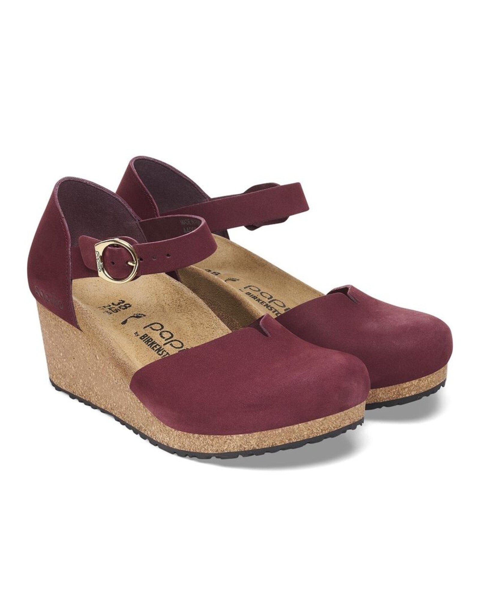 BIRKENSTOCK MARY NUBUCK-ZINFANDEL