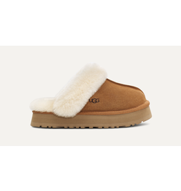 UGG WOMEN'S DISQUETTE SLIPPER-CHESTNUT