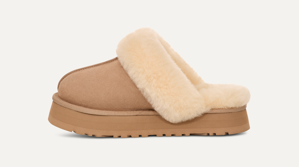 UGG WOMEN'S DISQUETTE SLIPPER-SAND