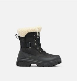 SOREL WOMEN'S TIVOLI V PARC WATERPROOF-BLACK/SEA SALT