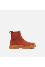 SOREL WOMEN'S EXPLORER STRT CHELSEA-SANGUINE/GUM