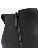 SOREL WOMEN'S EVIE II ZIP-BLACK/BLACK