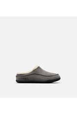 SOREL MEN'S FALCON RIDGE II SLIPPER-QUARRY/BLACK
