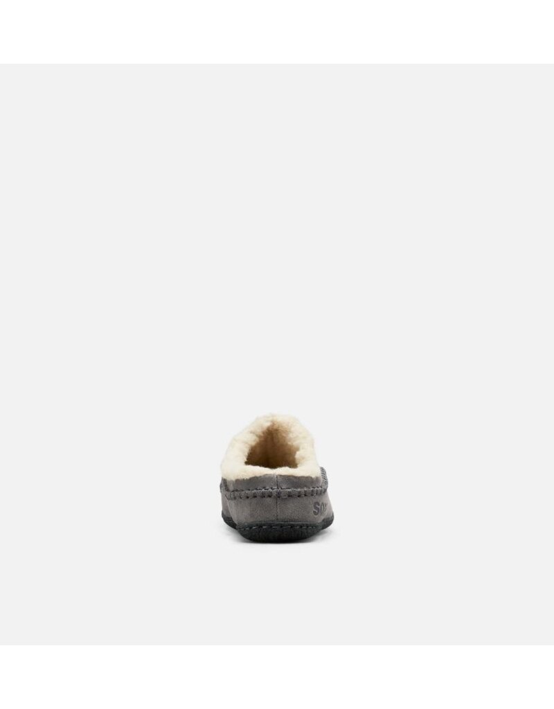 SOREL MEN'S FALCON RIDGE II SLIPPER-QUARRY/BLACK