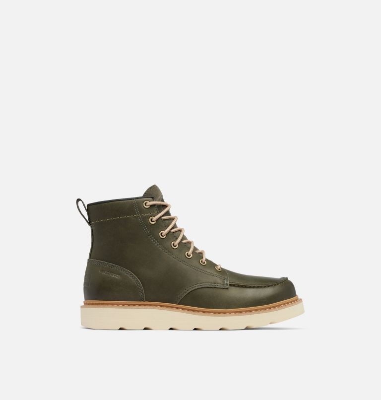 SOREL MEN'S SLABTOWN 62 MOC WATERPROOF-ALPINE TUNDRA/TAWNY BUFF