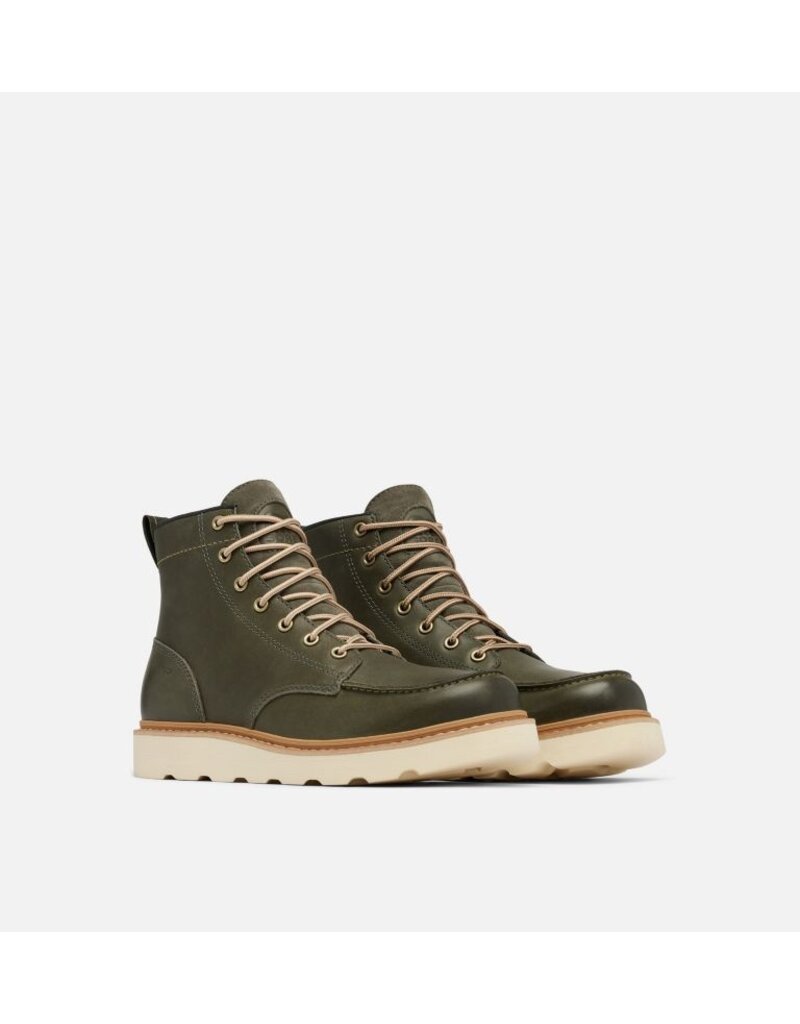 SOREL MEN'S SLABTOWN 62 MOC WATERPROOF-ALPINE TUNDRA/TAWNY BUFF