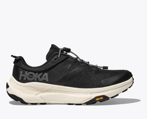 HOKA ONE ONE WOMEN'S TRANSPORT-BLACK/ALABASTER