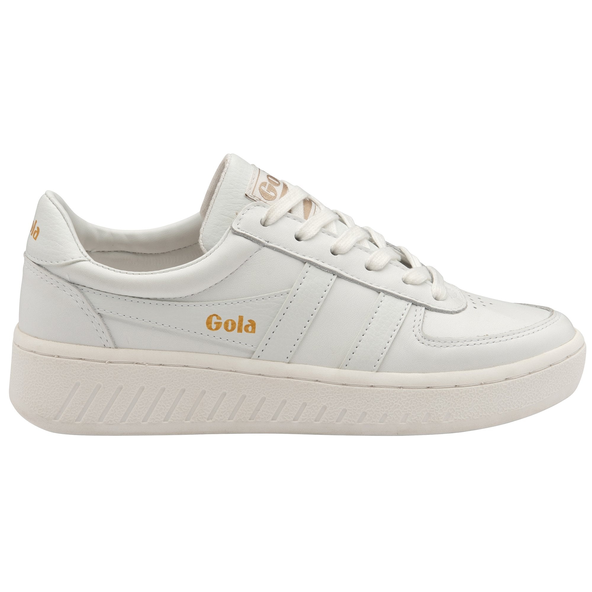 GOLA WOMEN'S GRAND SLAM LEATHER-WHITE