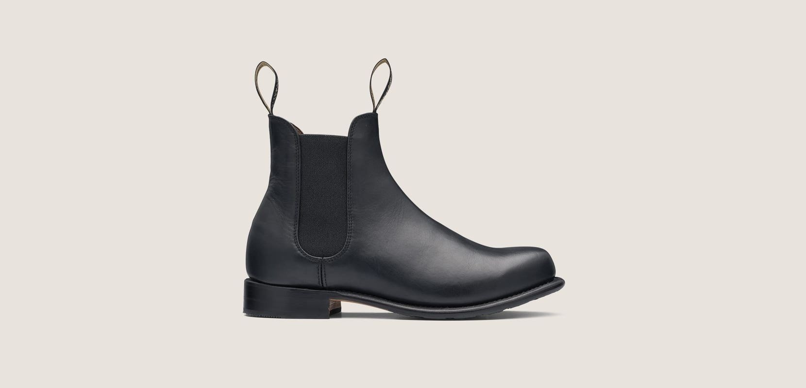 BLUNDSTONE HERITAGE CHELSEA BOOT-BLACK