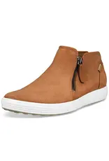 ECCO WOMEN'S SOFT 7 SIDE ZIP BOOTIE-CASHMERE