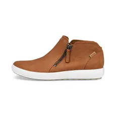 ECCO WOMEN'S SOFT 7 SIDE ZIP BOOTIE-CASHMERE