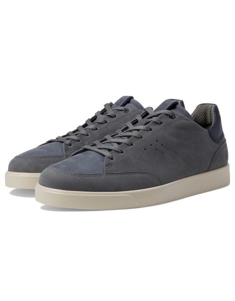 ECCO MEN'S STREET LITE COURT SNEAKER-MOON ROCK/MAGNET