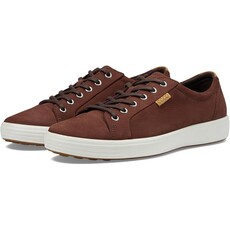 ECCO MEN'S SOFT 7 SNEAKER-CHOCOLAT