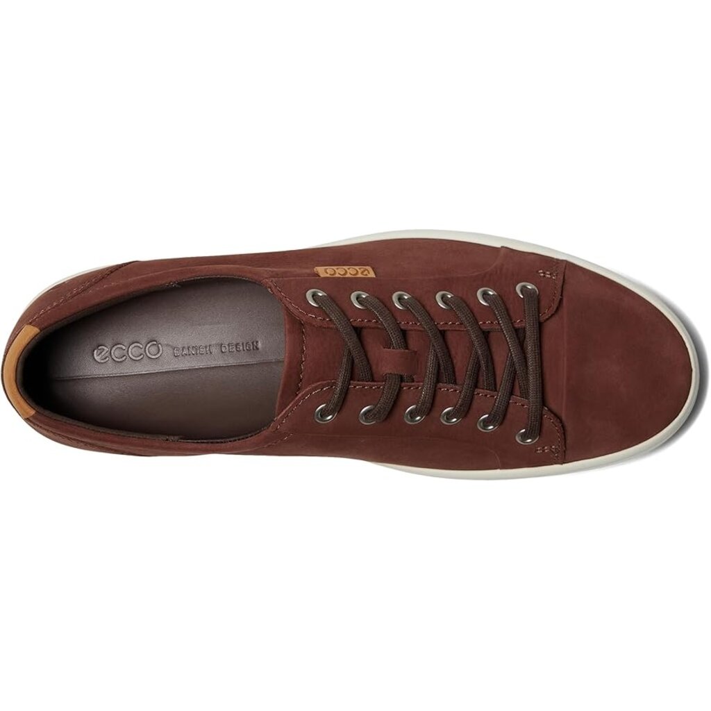 ECCO MEN'S SOFT 7 SNEAKER-CHOCOLAT