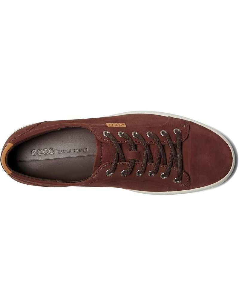 ECCO MEN'S SOFT 7 SNEAKER-CHOCOLAT