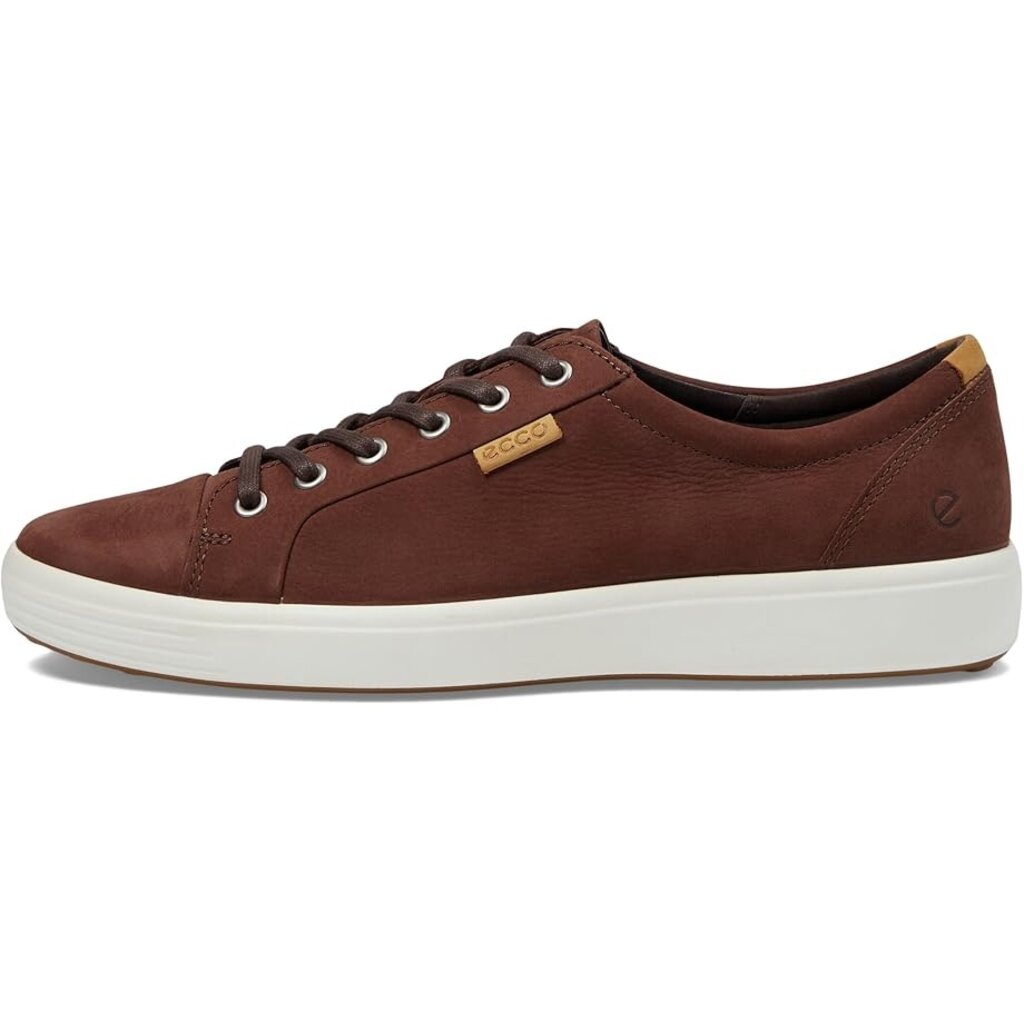ECCO MEN'S SOFT 7 SNEAKER-CHOCOLAT