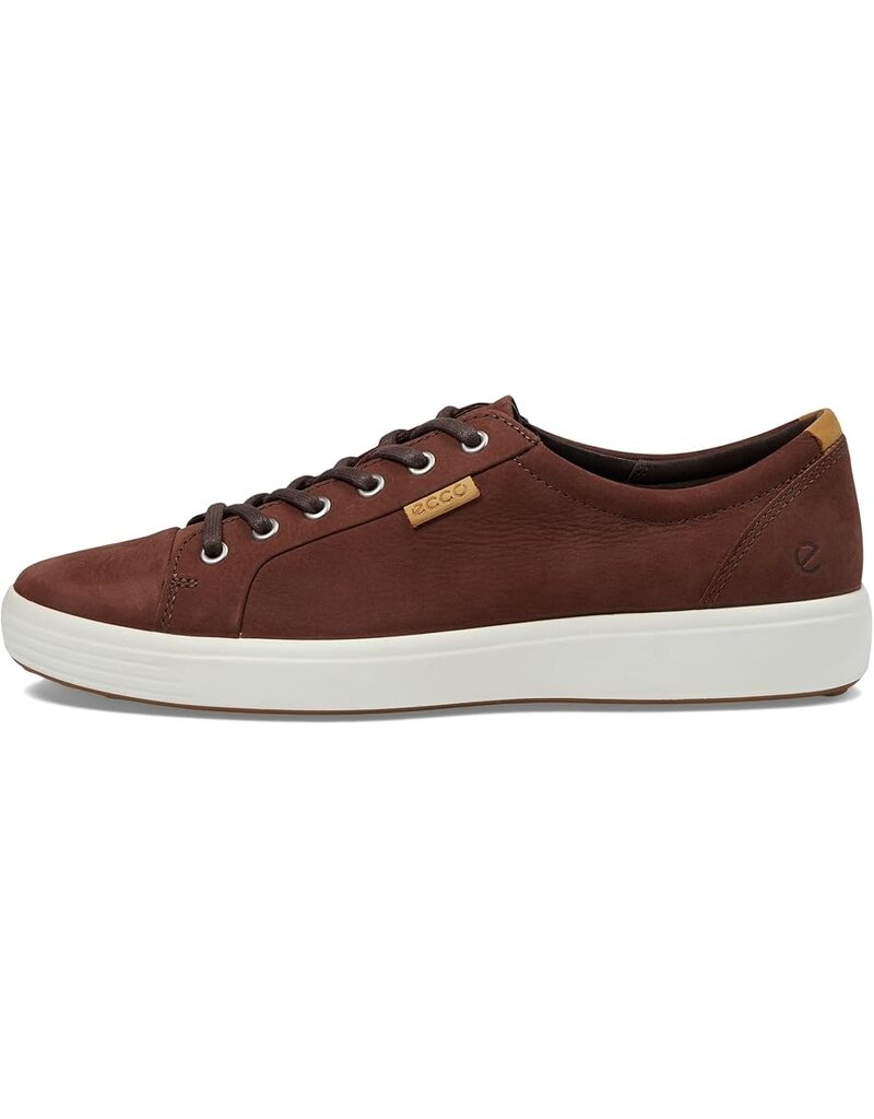 ECCO MEN'S SOFT 7 SNEAKER-CHOCOLAT