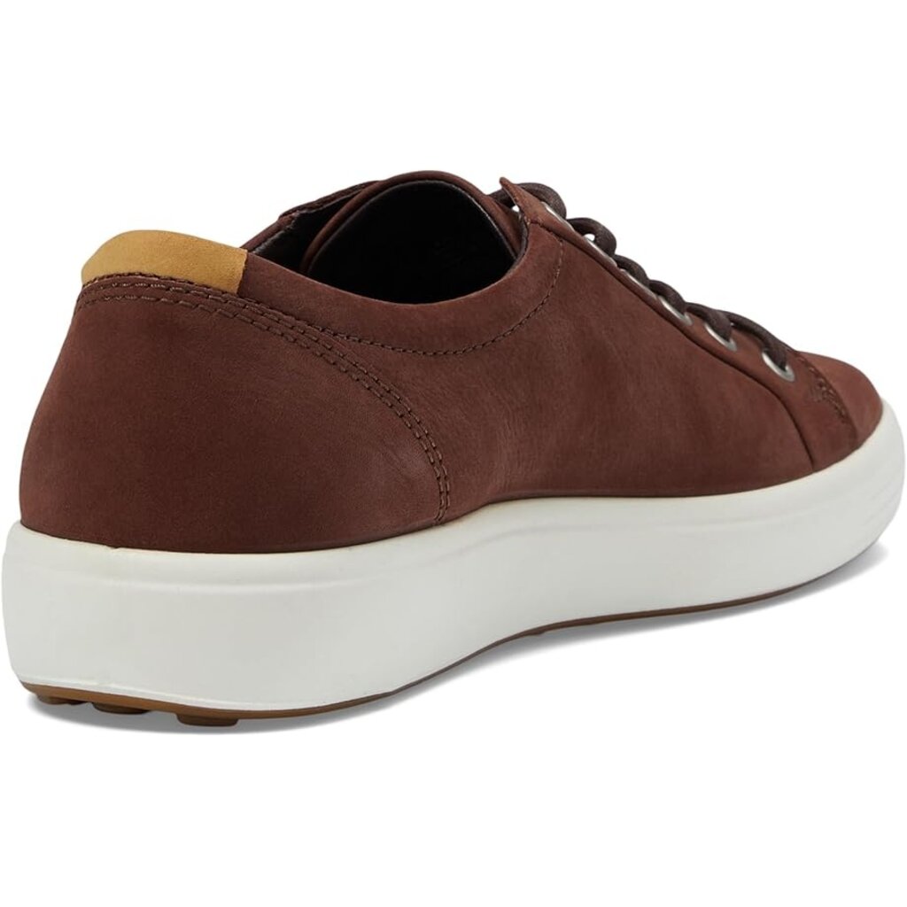 ECCO MEN'S SOFT 7 SNEAKER-CHOCOLAT