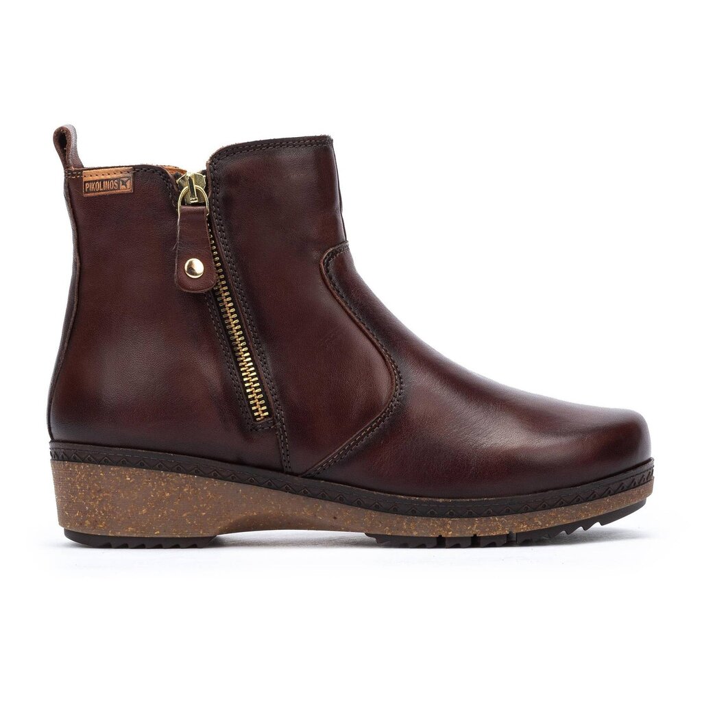 PIKOLINOS WOMEN'S GRANADA BOOTIE-CAOBA | BEND SHOE CO