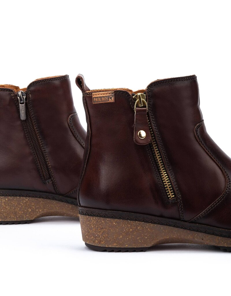 PIKOLINOS WOMEN'S GRANADA BOOTIE-CAOBA