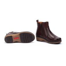 PIKOLINOS WOMEN'S GRANADA BOOTIE-CAOBA | BEND SHOE CO