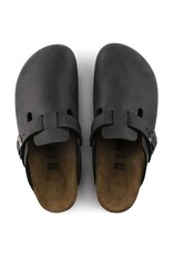 BIRKENSTOCK BOSTON OILED LEATHER-BLACK OILED BIRKENSTOCK BOSTON OILED LEATHER-BLACK OILED
