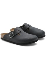 BIRKENSTOCK BOSTON OILED LEATHER-BLACK OILED BIRKENSTOCK BOSTON OILED LEATHER-BLACK OILED