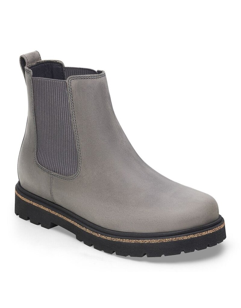 BIRKENSTOCK HIGHWOOD SLIP ON-GRAPHITE/NUBUCK