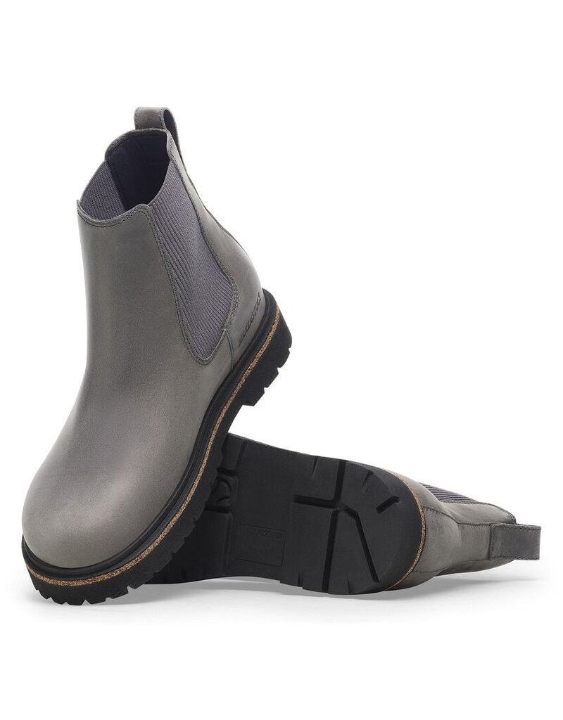 BIRKENSTOCK HIGHWOOD SLIP ON-GRAPHITE/NUBUCK