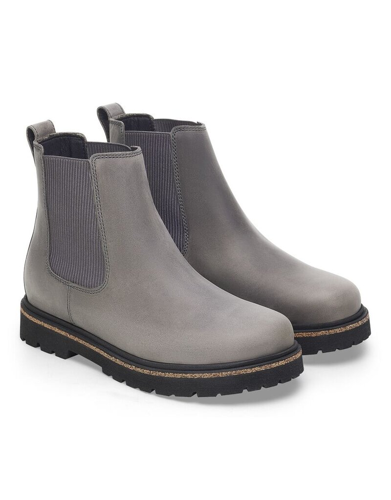 BIRKENSTOCK HIGHWOOD SLIP ON-GRAPHITE/NUBUCK