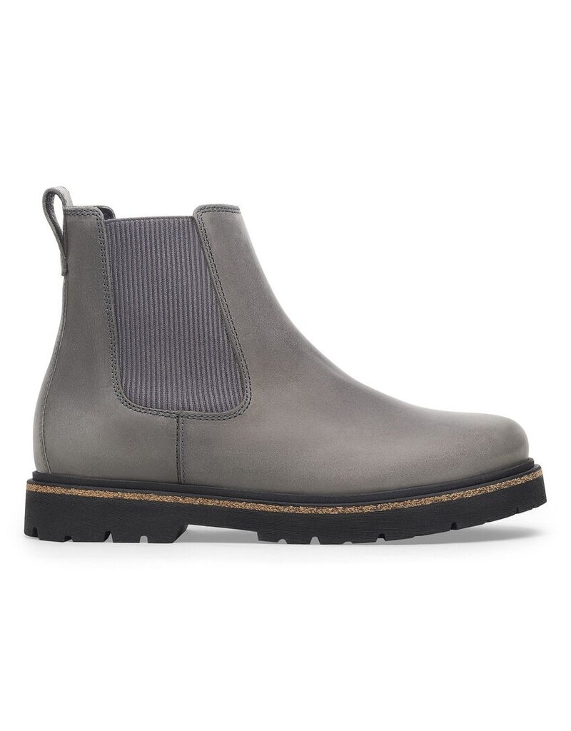 BIRKENSTOCK HIGHWOOD SLIP ON-GRAPHITE/NUBUCK