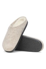 BIRKENSTOCK ZERMATT SHEARLING-EGGSHELL/NATURAL WOOD