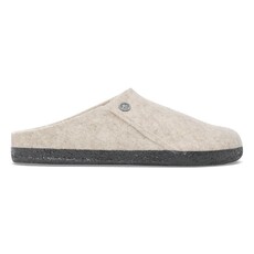 BIRKENSTOCK ZERMATT SHEARLING-EGGSHELL/NATURAL WOOD