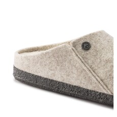 BIRKENSTOCK ZERMATT SHEARLING-EGGSHELL/NATURAL WOOD