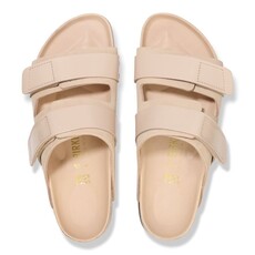 BIRKENSTOCK UJI HEX HIGH SHINE NUBUCK LEATHER-BEIGE