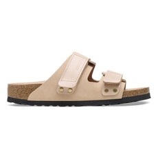 BIRKENSTOCK UJI HEX HIGH SHINE NUBUCK LEATHER-BEIGE