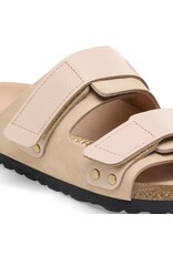 BIRKENSTOCK UJI HEX HIGH SHINE NUBUCK LEATHER-BEIGE