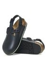 BIRKENSTOCK TOKIO PRO LEATHER-BLACK