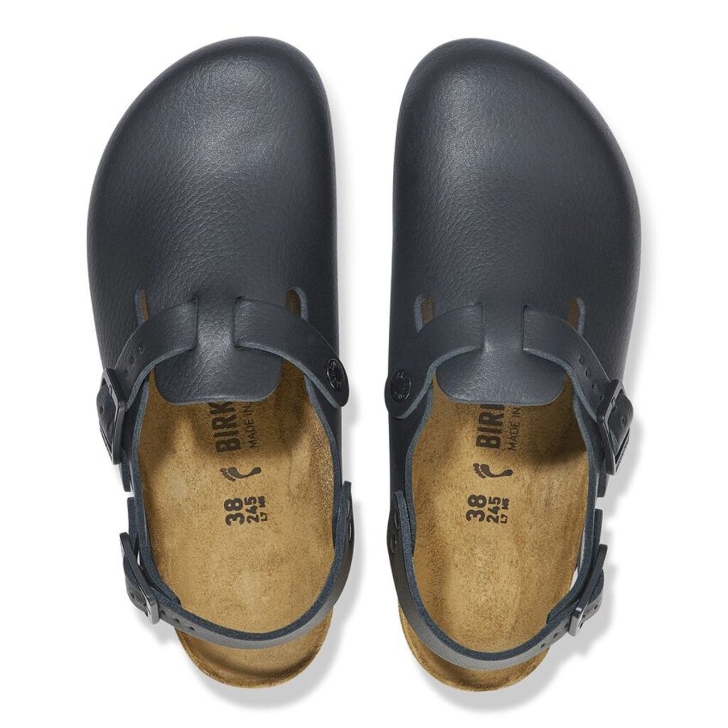 BIRKENSTOCK TOKIO PRO LEATHER-BLACK | BEND SHOE CO