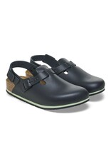 BIRKENSTOCK TOKIO PRO LEATHER-BLACK