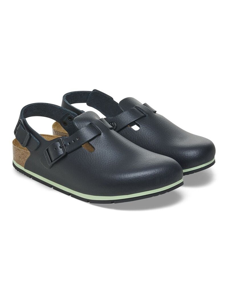 BIRKENSTOCK TOKIO PRO LEATHER-BLACK