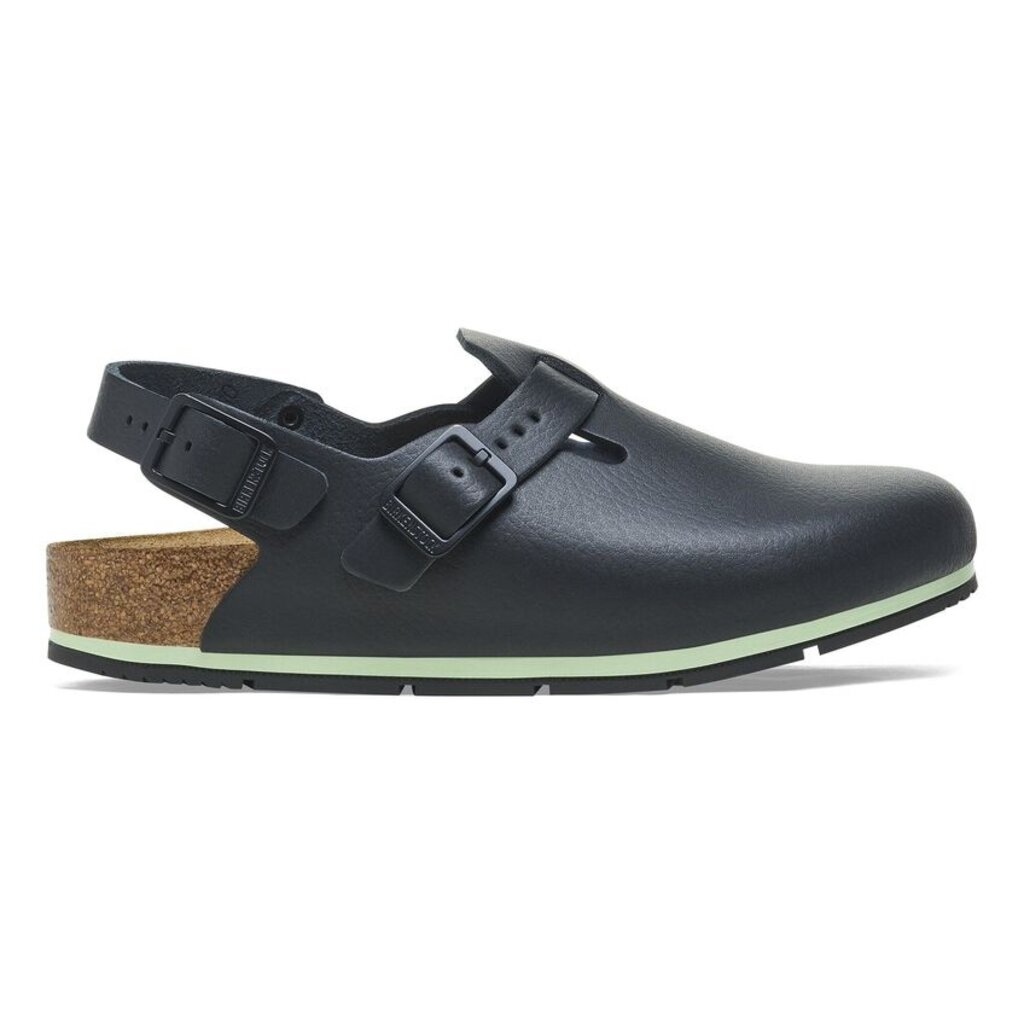 BIRKENSTOCK TOKIO PRO LEATHER-BLACK | BEND SHOE CO